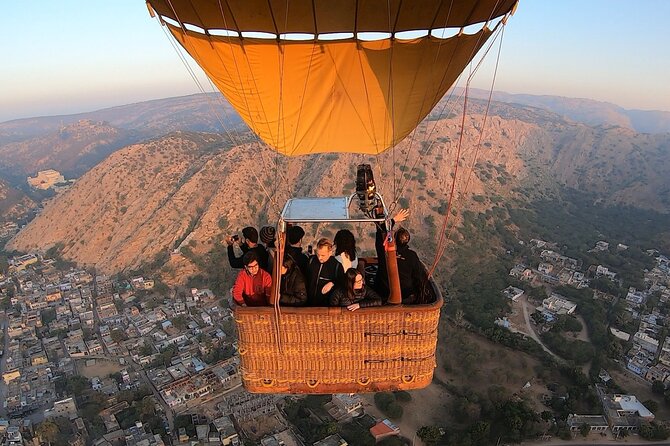 SkyWaltz Hot Air Balloon Safari - Drifting Over Villages and Fields