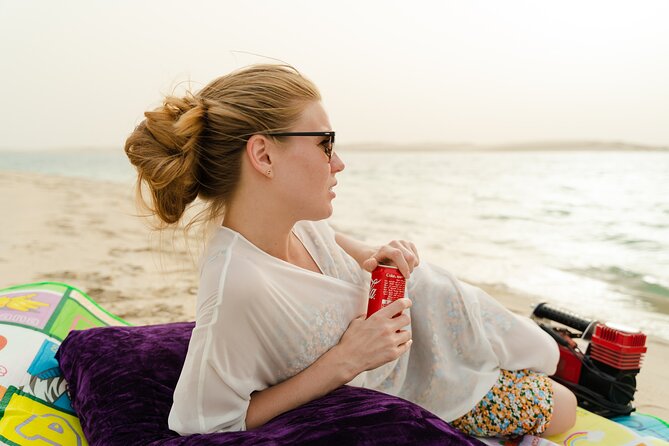 Snack & Chill at the Inland Sea | Desert Safari | Dune Bashing - The dune-bashing ride over Sealine