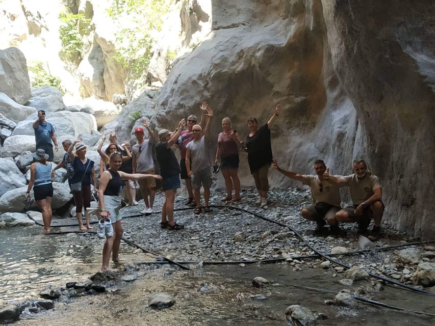 South Crete: Sarakinas Gorge Hike, Swim & Jeep Safari - Selakano Forest adds shade and mountain scenery