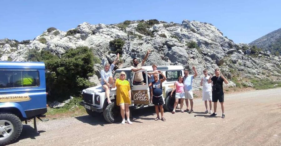 South Crete: Sarakinas Gorge Hike, Swim & Jeep Safari - Sarakinas Gorge is the day’s main walk