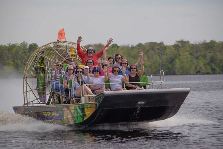 St. Augustine: St. Johns River Airboat Safari with a Guide - What the airboat ride actually feels like