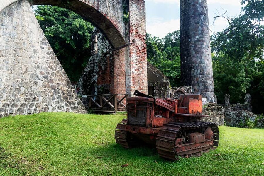 St. Kitts: Top Sights Guided Van or Open-Air Safari Tour - Romney Manor is the most peaceful stop