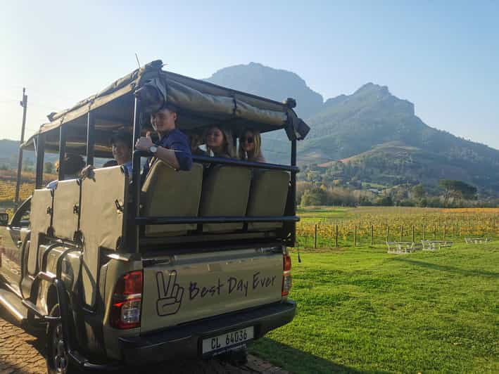 Stellenbosch North Guided Wine Safari (Tastings Excluded) - Starting at Visit Stellenbosch