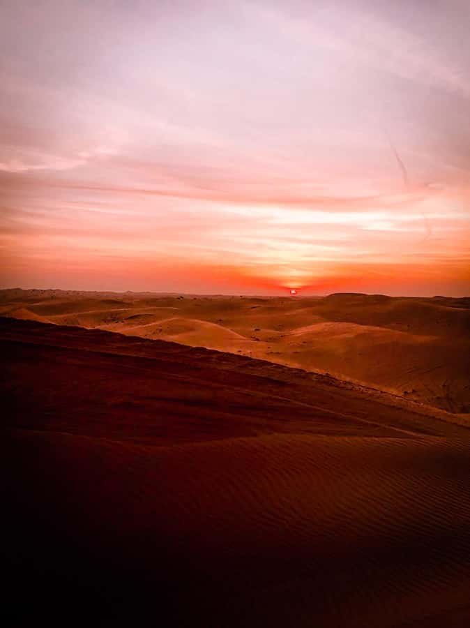 Sunrise Desert Safari - Abu Dhabi - Hotel pickup before sunrise