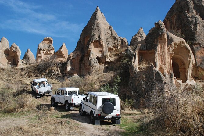 Sunset Jeep Safari in Cappadocia - Pigeon Valley brings the first wide views