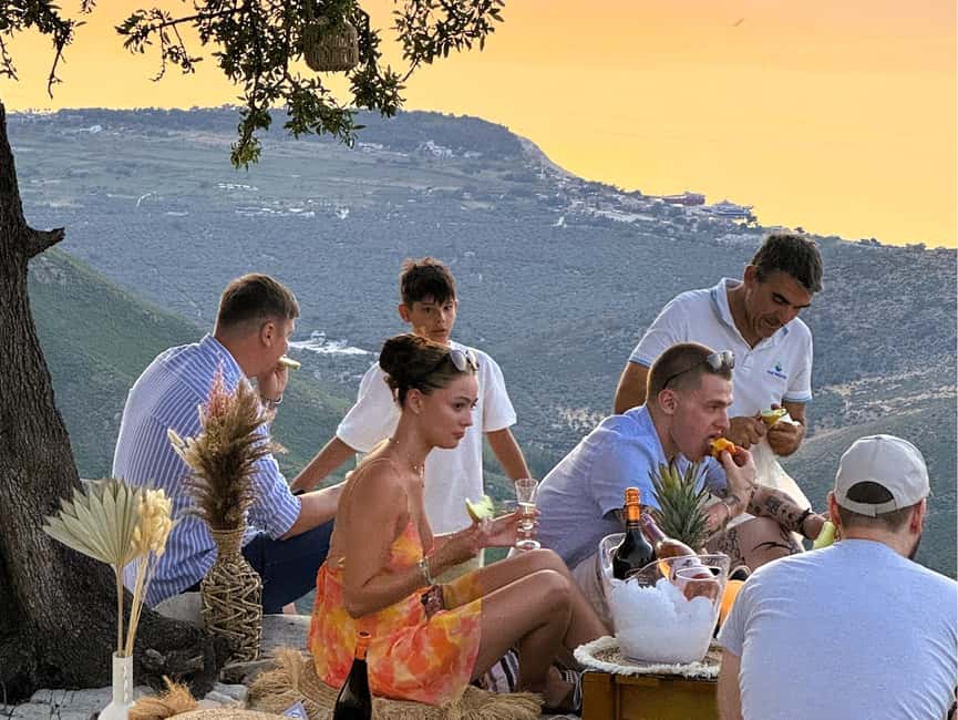 Sunset Safari in Thassos with free refill prosecco & fruits - Sunset from one of west Thassos’s highest points