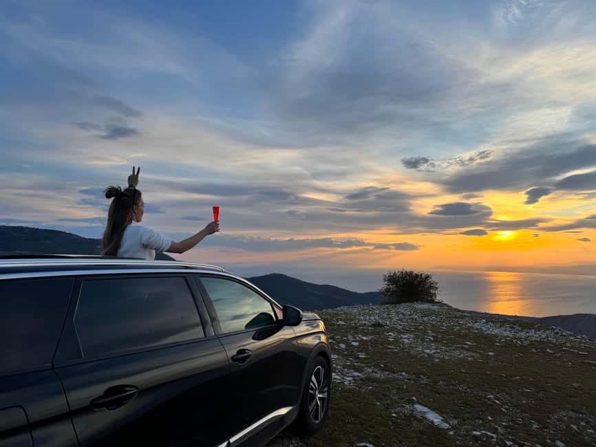 Sunset Safari in Thassos with free refill prosecco & fruits - Fruit, prosecco, and the practical side of the picnic
