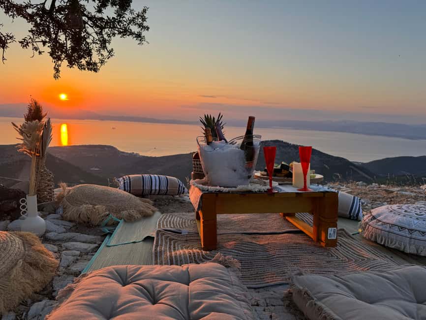 Sunset Safari in Thassos with free refill prosecco & fruits - How the guide affects the experience