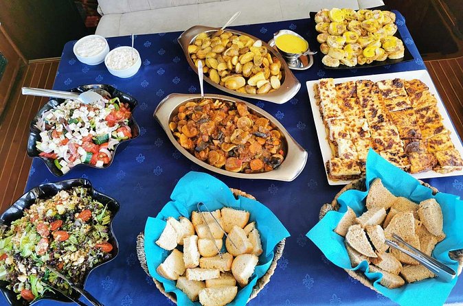 Sunset Sail Cruise to Rhenia, Mykonos Beach Safari, Dinner&Drinks - Wine, beer, and the sunset run home