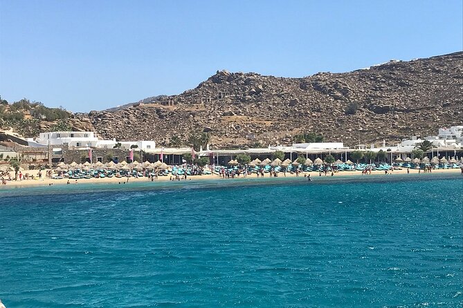 Sunset Sail Cruise to Rhenia, Mykonos Beach Safari, Dinner&Drinks - Is $114.89 a fair price?