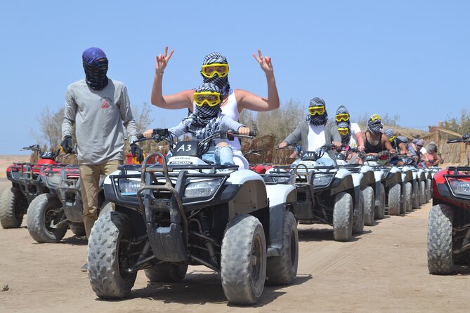 Super Safari ATV, Drive Buggy Car, Camel Ride, Bedouin Dinner, Show-Hurghada - From Hurghada hotel pickup to the desert garage