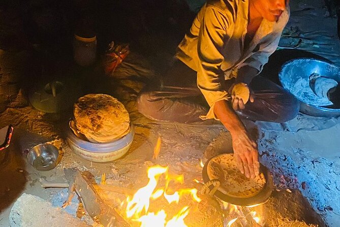 Thar Desert Camel Tour, Guide with over 25 years of experience! - Bonfire dinner and a night on the dunes