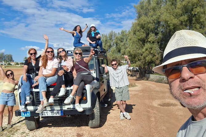 The Super Team : Akamas & Avakas Jeep Safari from Paphos - Kathikas, sea caves, and the Edro III