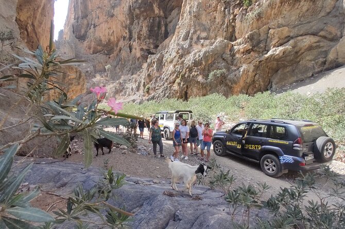 Trypiti beach and gorge Jeep Safari - Trypiti Gorge is the dramatic part of the route