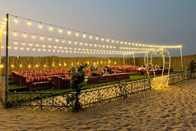VIP Desert Safari Abu Dhabi with Private Seating Area - What dune bashing feels like in practice