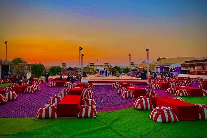 Vip Desert Safari Dubai with Camel Riding BBQ Dinner & Live Shows - Lahbab’s red dunes and the 4x4 ride
