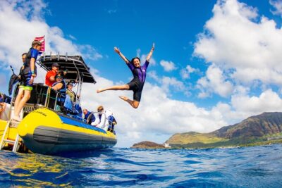 Wild Dolphin Watching and Snorkel Safari Off West Coast of Oahu