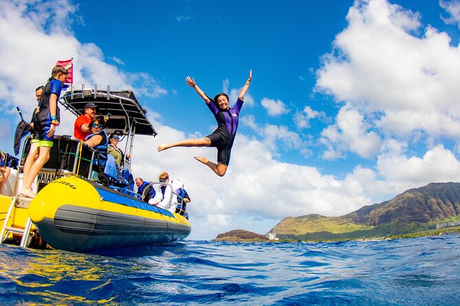 Wild Dolphin Watching and Snorkel Safari Off West Coast of Oahu - Leaving Waianae Harbor for the dolphin search