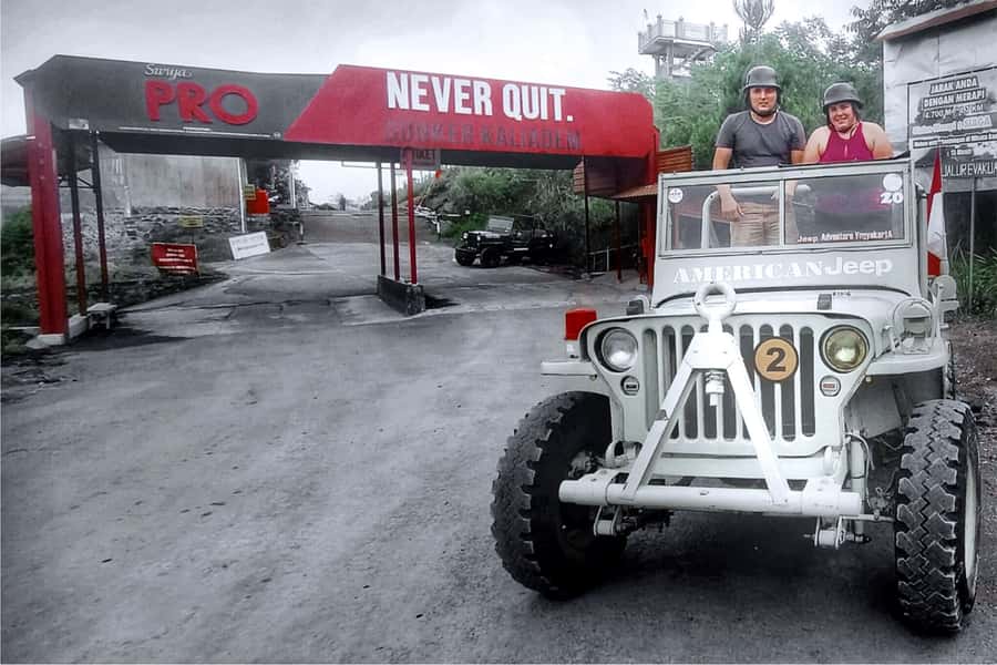 Yogyakarta: Mount Merapi Guided Jeep Safari with Pickup - The old Jeep and the rough volcanic tracks